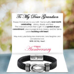 Happy-Anniversary-Dear-Grandson-Bound-by-Strength-Bracelet-Lead-With-Heart