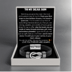 To Son bound by strength bracelet